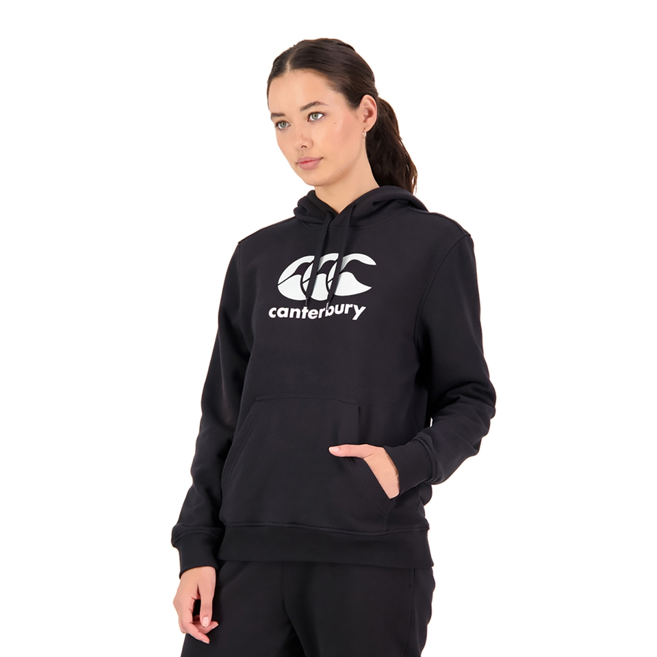 WOMENS CCC ANCHOR HOODIE BLACK