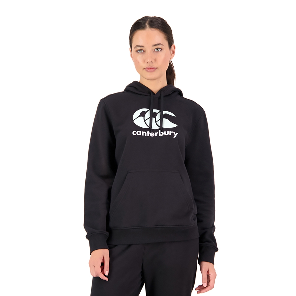 WOMENS CCC ANCHOR HOODIE BLACK