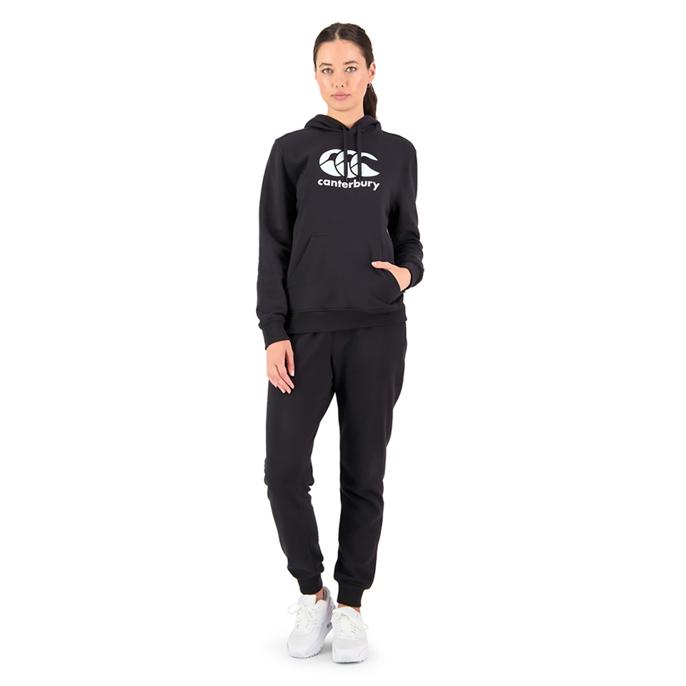 WOMENS CCC ANCHOR HOODIE BLACK