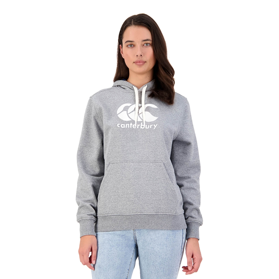 WOMENS CCC ANCHOR HOODIE GREY