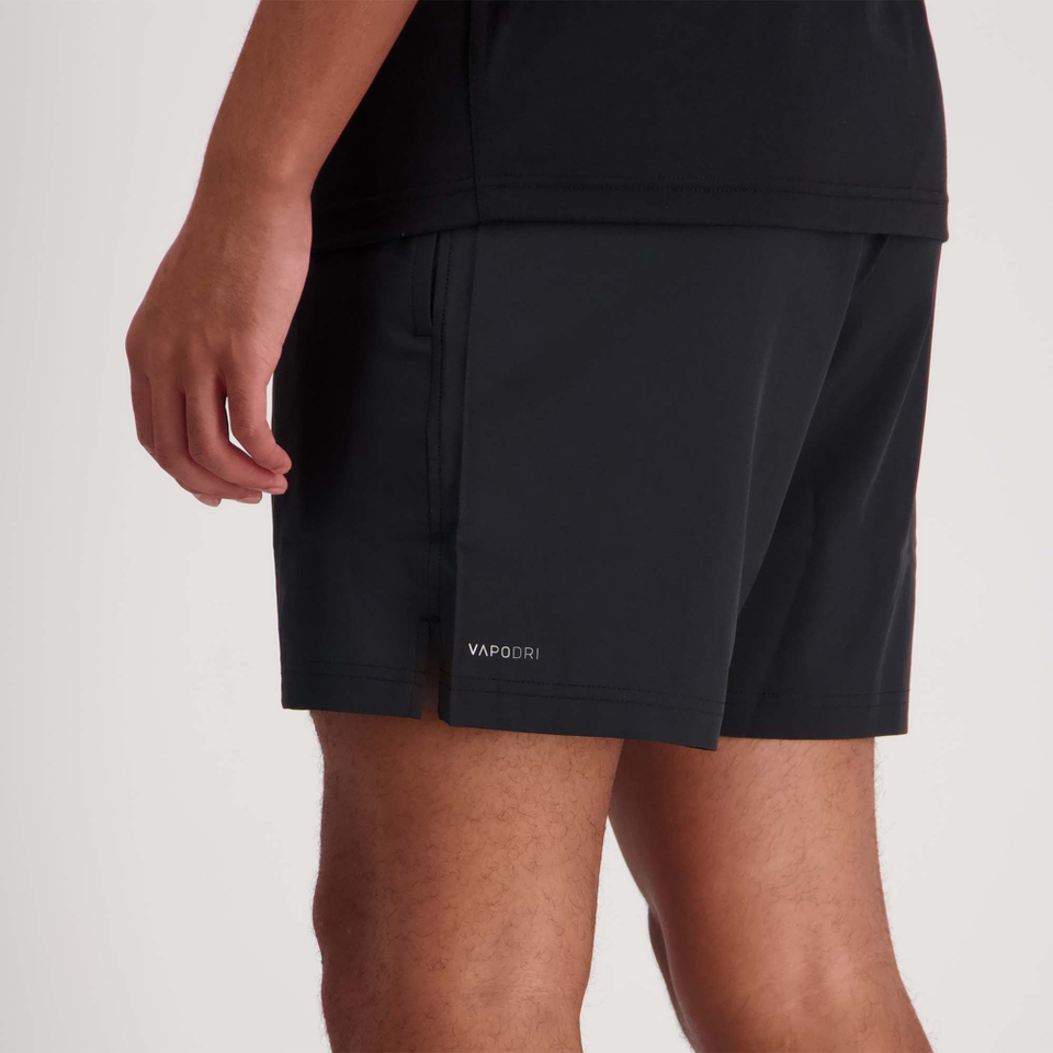 MENS FLEX 5" SHORT BLACK