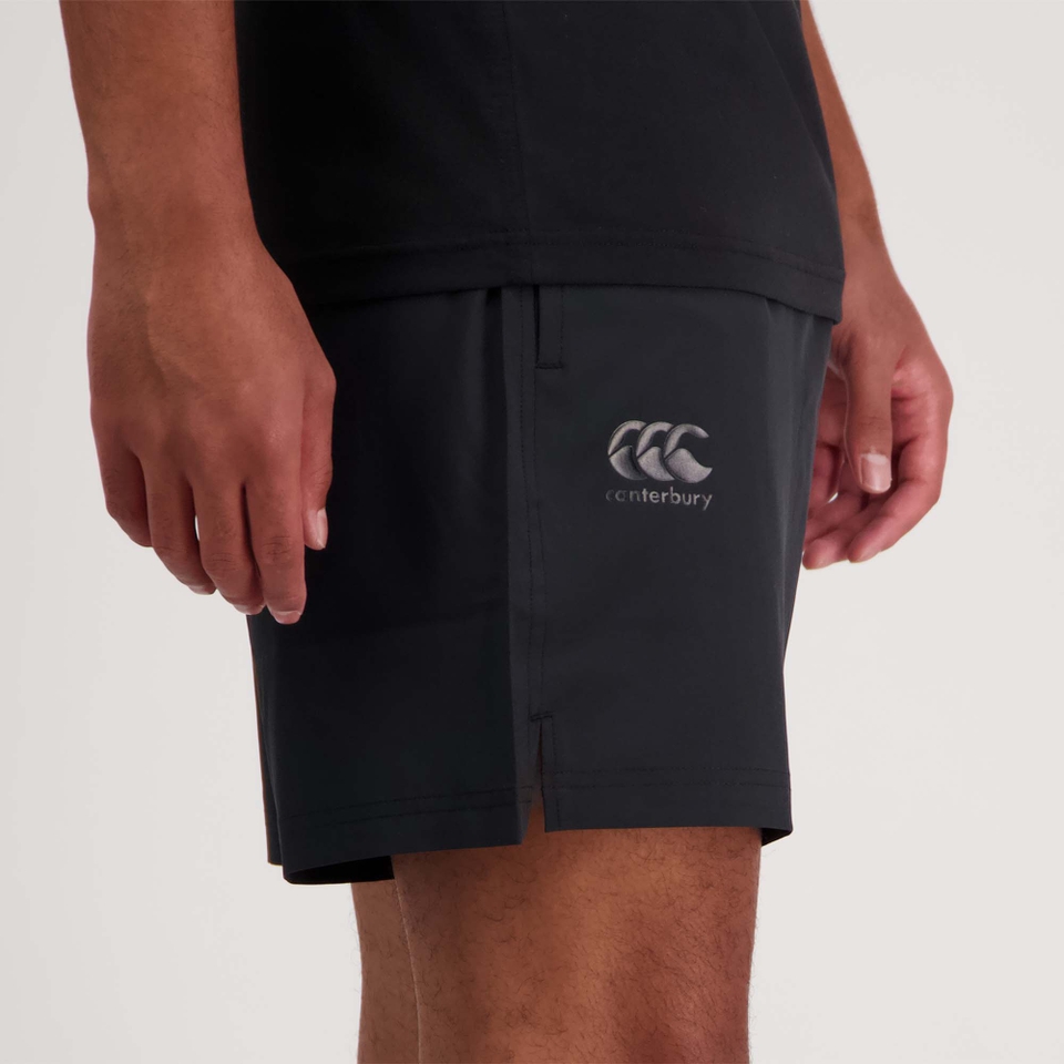 MENS FLEX 5" SHORT BLACK