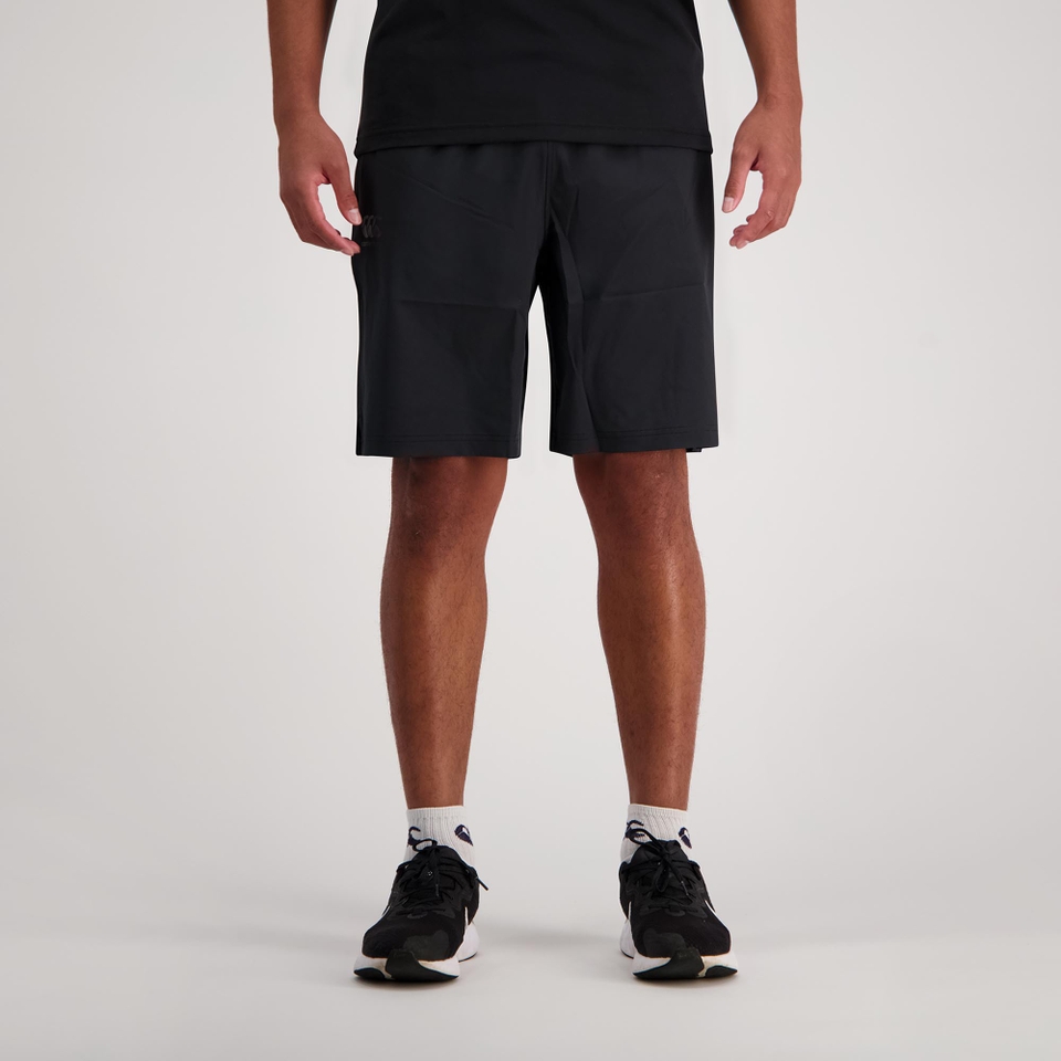 MENS FLEX 9" SHORT BLACK