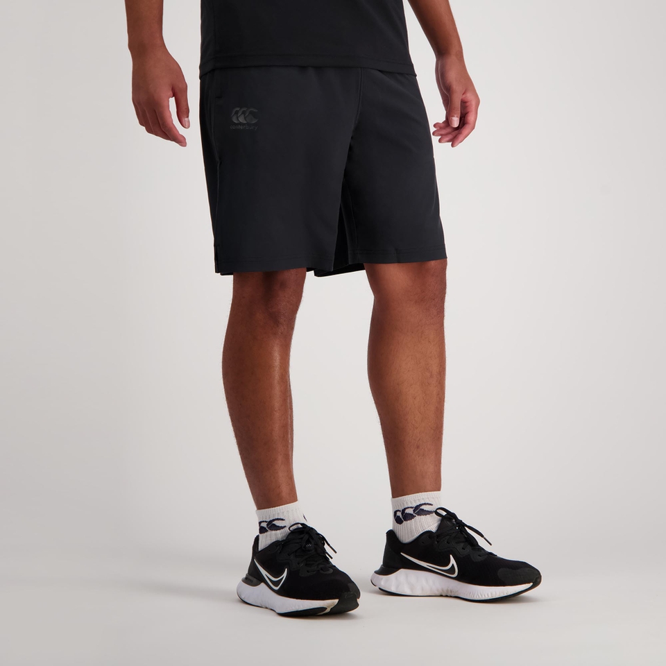 MENS FLEX 9" SHORT BLACK
