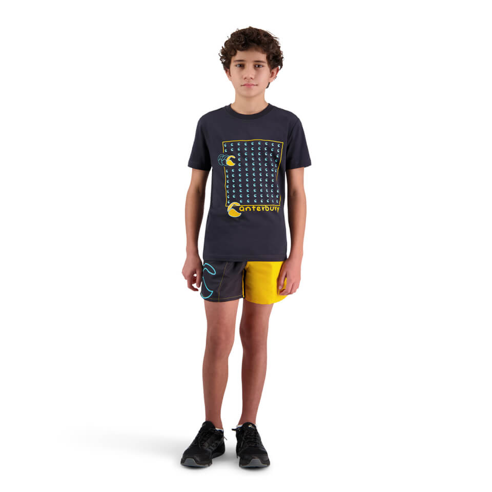 Canterbury K LAYOUT T-SHIRT BLUE GRAPHITE