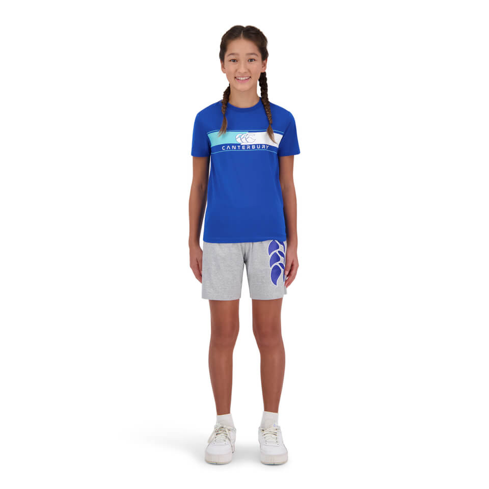 Canterbury K SWITCH T-SHIRT SURF THE WEB BLUE