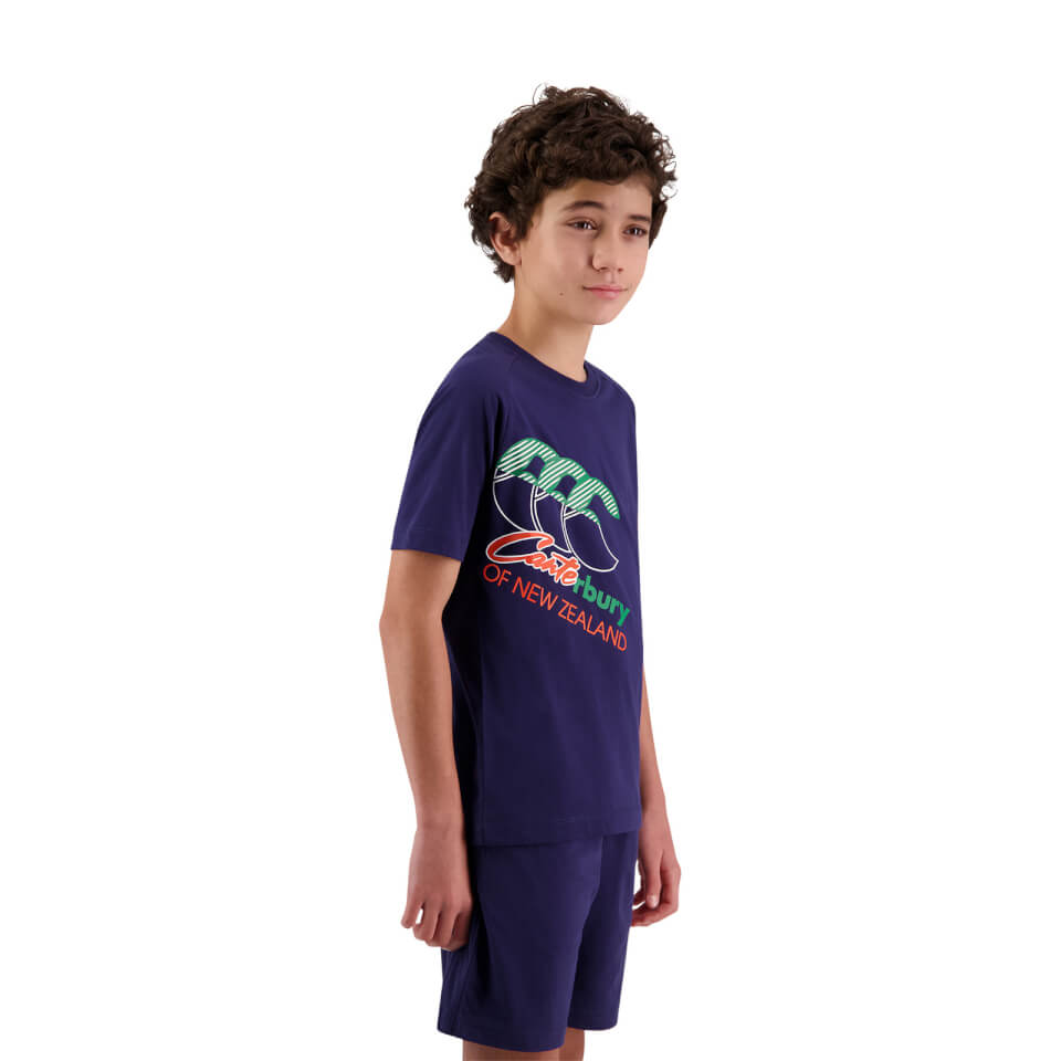 Canterbury K THE CLASH RAGLAN T-SHIRT PEACOAT