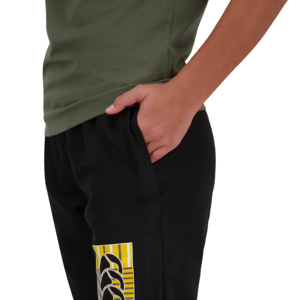 KIDS UGLIES TAPERED CUFF STADIUM PANT BLACK