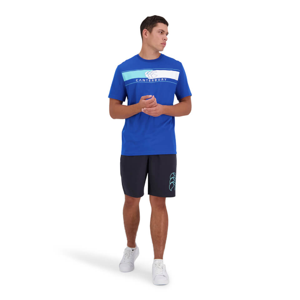 Canterbury M 9" KNIT SHORT BLUE GRAPHITE
