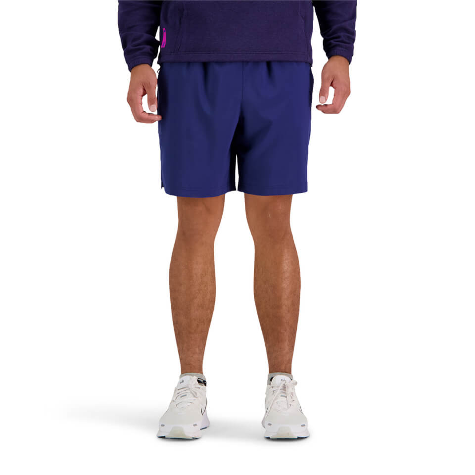 Canterbury M ACTIVE 8" WOVEN SHORT BLUE PRINT