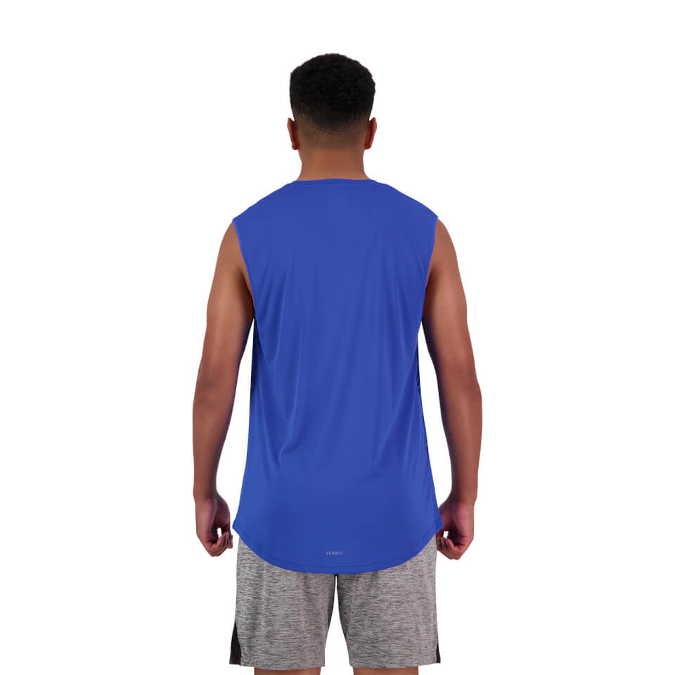 Canterbury M ACTIVE SINGLET STRONG BLUE