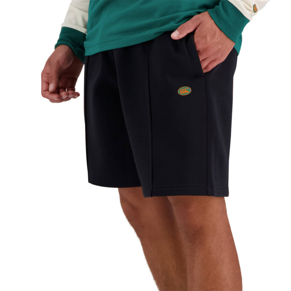 Canterbury M CAPTAINS PIN-TUCK SHORT JET BLACK