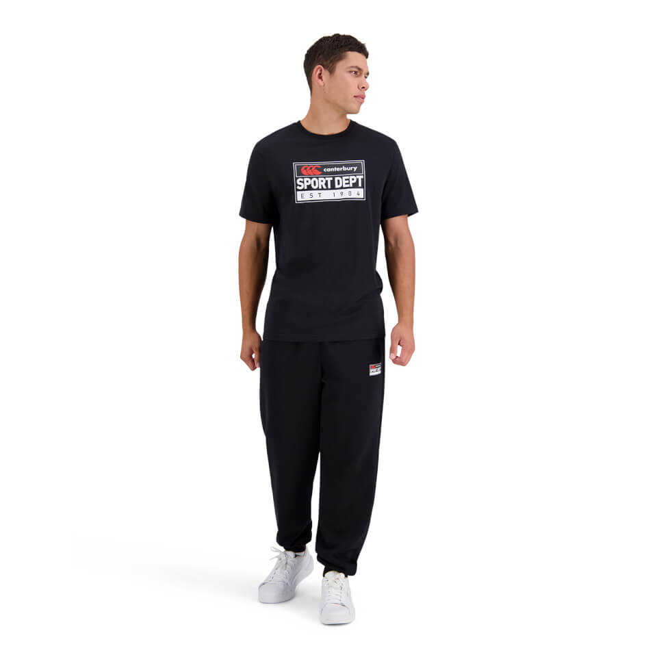 Canterbury M CCC SPORTS DEPT. T-SHIRT JET BLACK