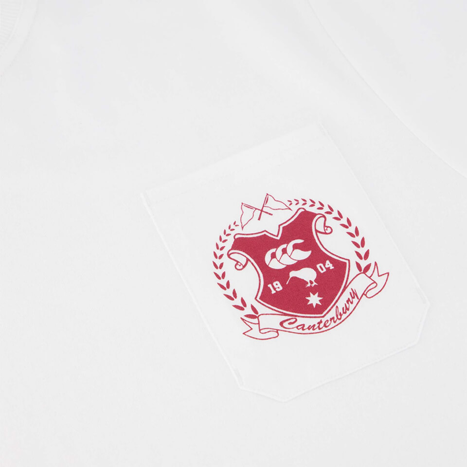 Canterbury M COACH GAMEPLAN POCKET T-SHIRT BRIGHT WHITE