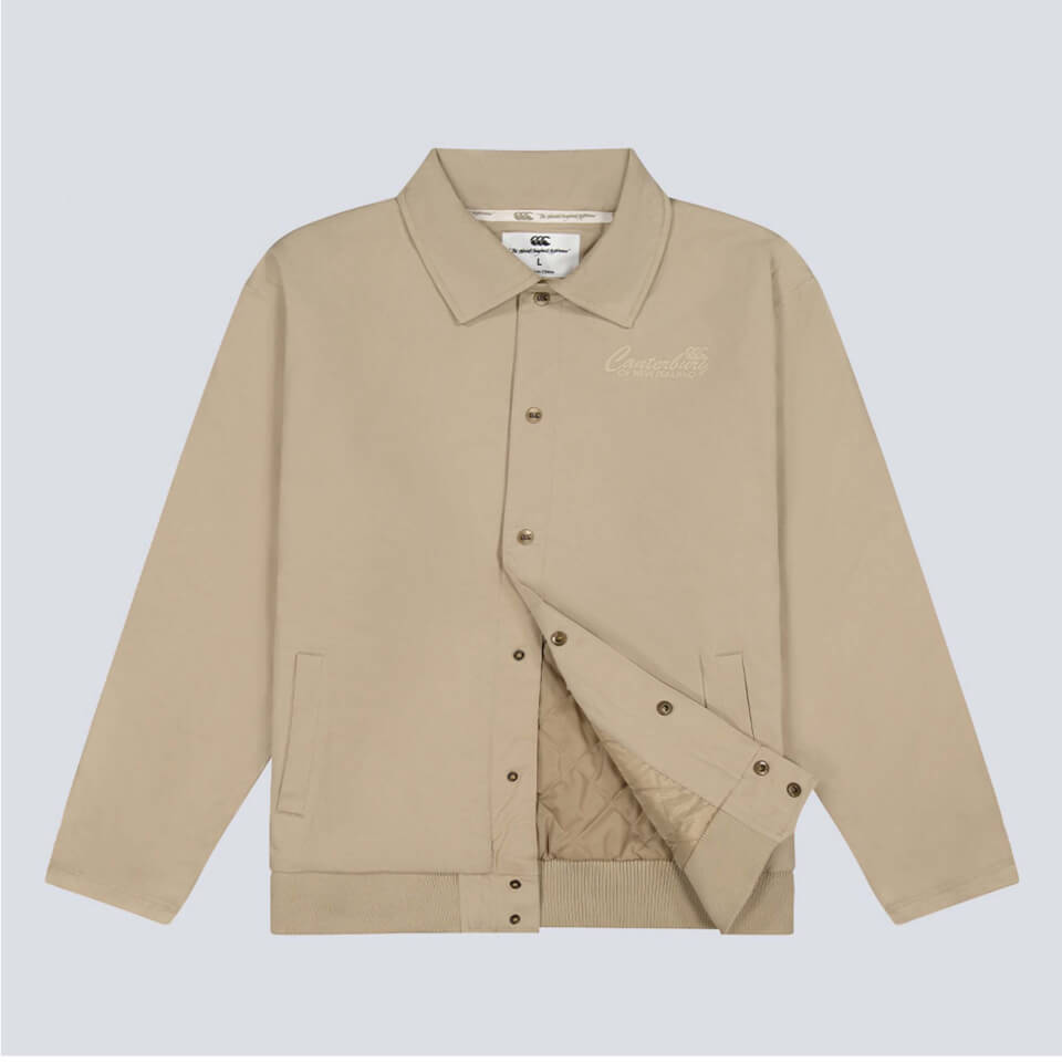 Canterbury M COACH PLAYOFFS JACKET CHINCHILLA