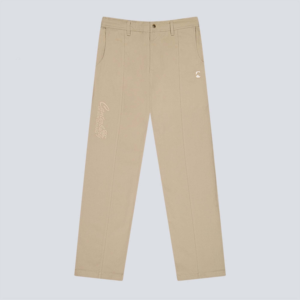 COACH PRESS CONFERENCE PANT CHINCHILLA