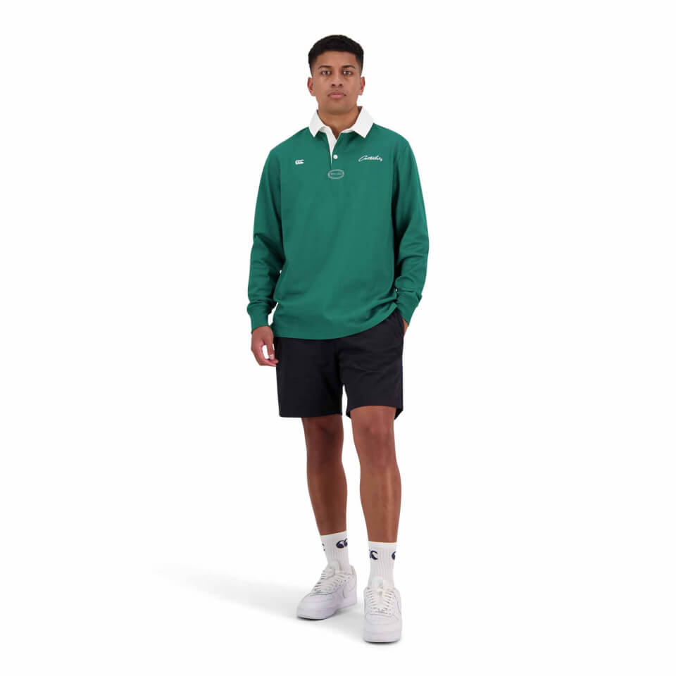 Canterbury M HERITAGE SCRIPT RUGBY JERSEY EVERGREEN