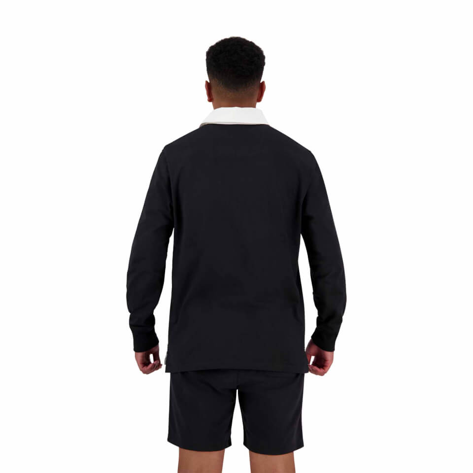Canterbury M HERITAGE SCRIPT RUGBY JERSEY JET BLACK