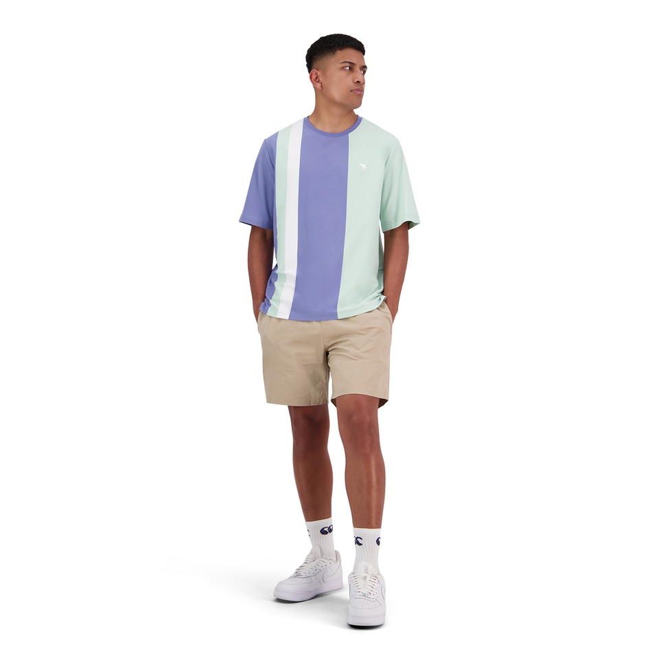 MENS NATSU STRIPE POLO
