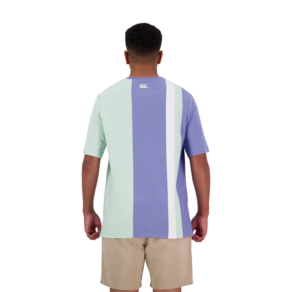 MENS NATSU STRIPE POLO