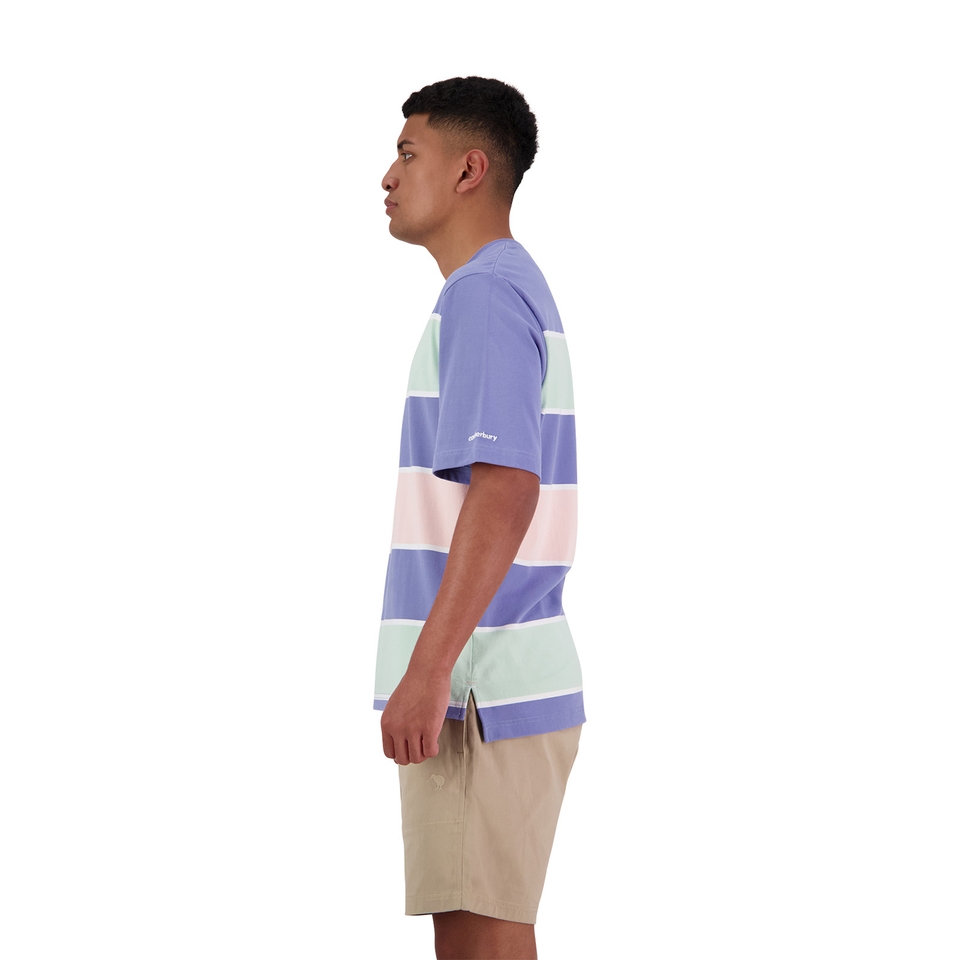 MENS NATSU YARN DYE T-SHIRT