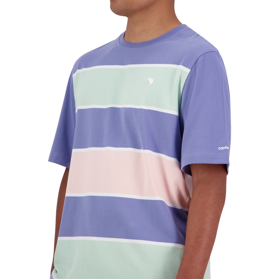 MENS NATSU YARN DYE T-SHIRT