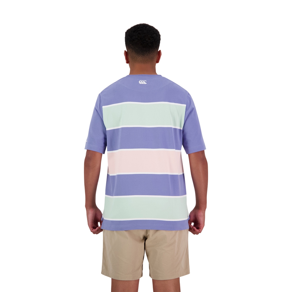 MENS NATSU YARN DYE T-SHIRT