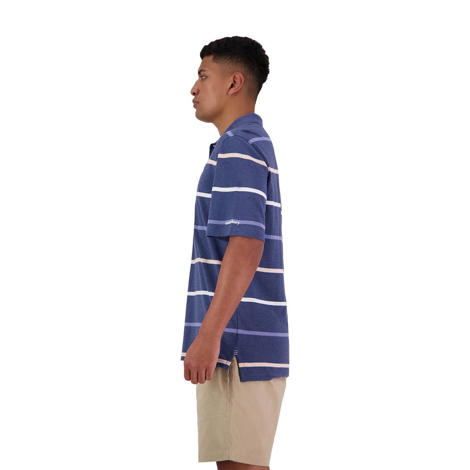 MENS NATSU YARN DYE T-SHIRT