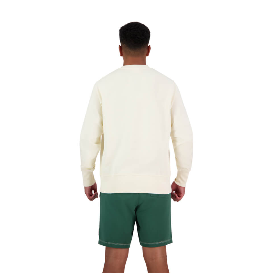 Canterbury M SCRIPT CREW SWEAT ANTIQUE WHITE