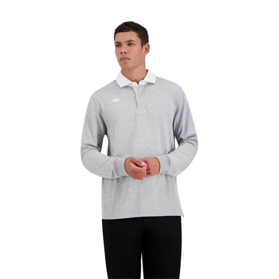 MENS SOLID DYE RUGBY JERSEY
