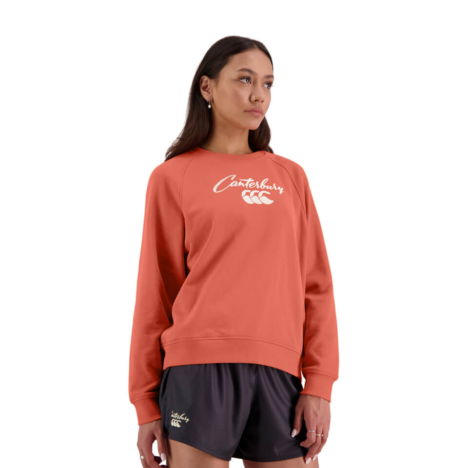 Womens Scene-Set Raglan Crew
