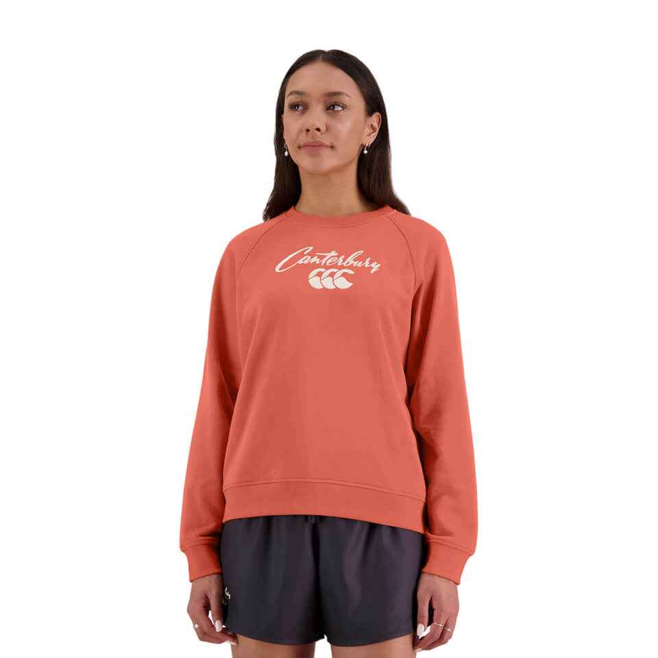Womens Scene-Set Raglan Crew