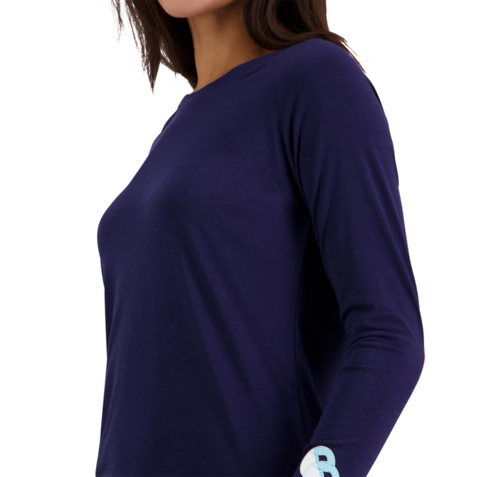 Canterbury W CAPTAINS LONG SLEEVE T-SHIRT DARK DENIM