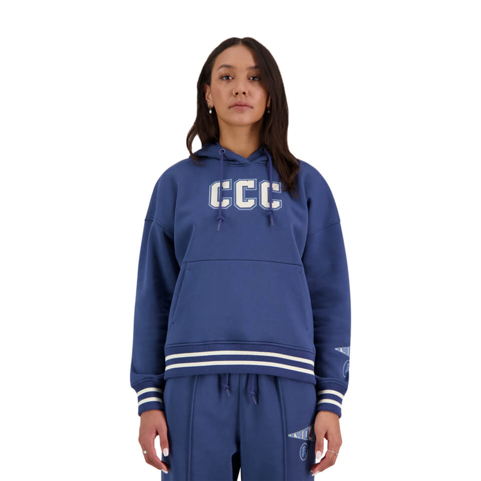 Canterbury W CAPTAINS OVER HEAD HOODIE DARK DENIM