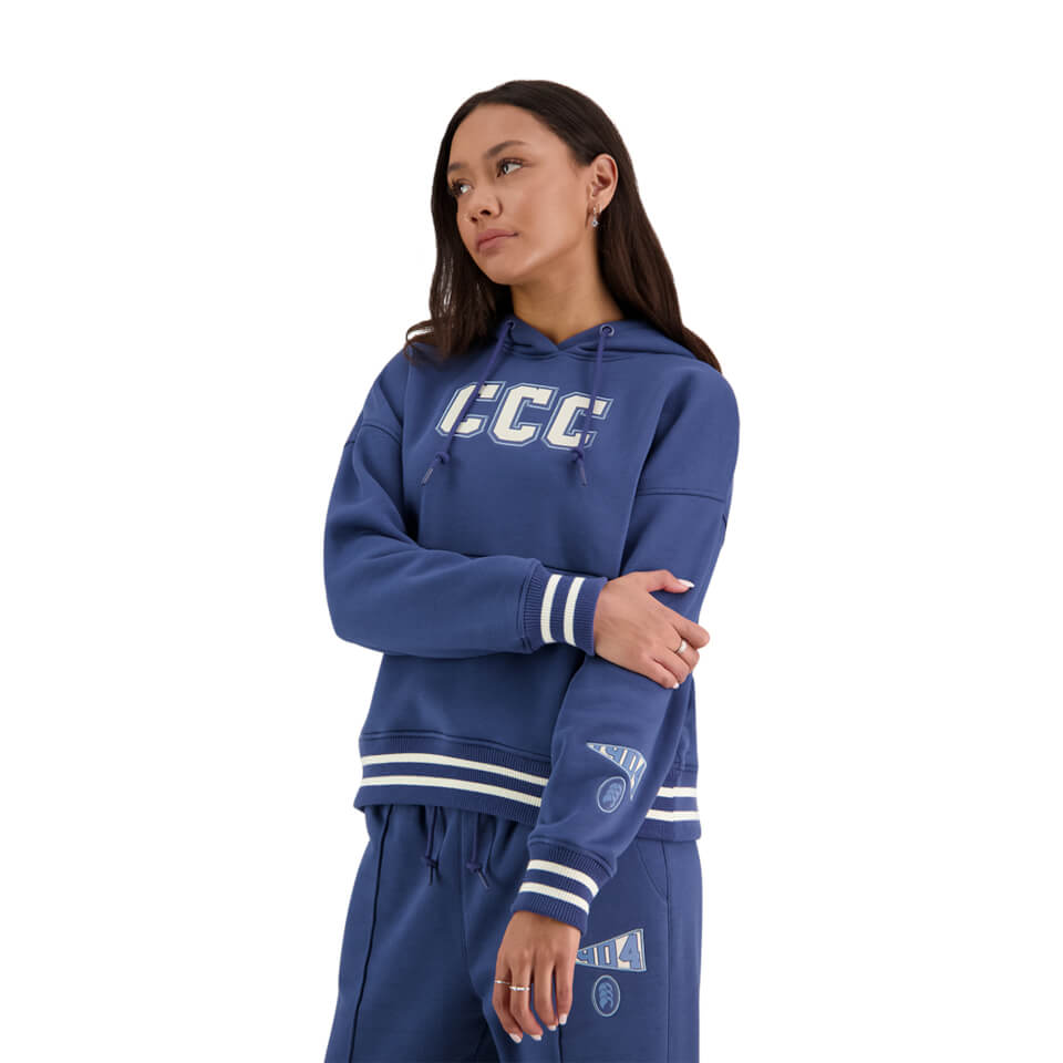 Canterbury W CAPTAINS OVER HEAD HOODIE DARK DENIM