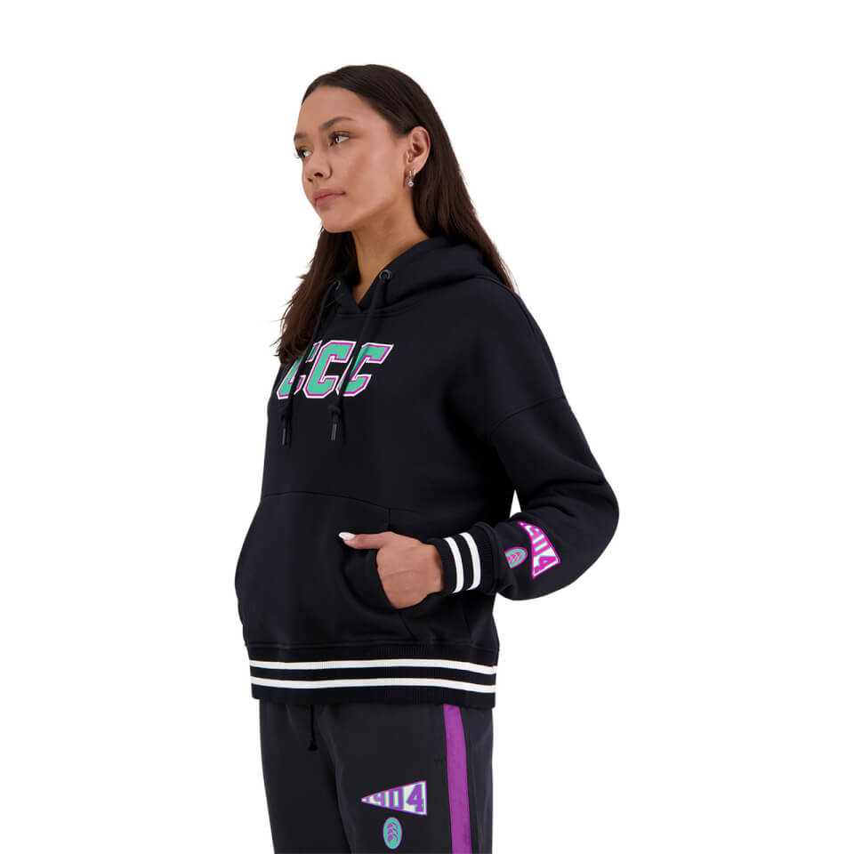 Canterbury W CAPTAINS OVER HEAD HOODIE JET BLACK