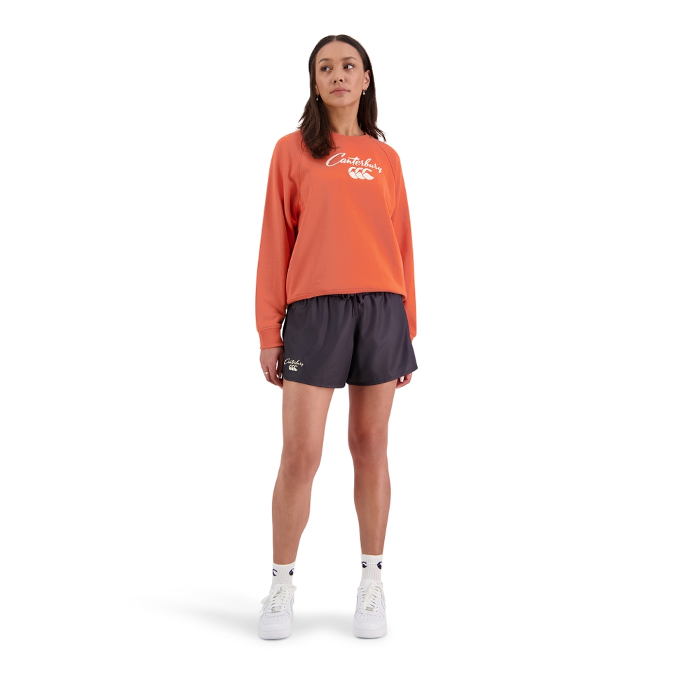 WOMENS SCENE-SET SHADOW SHORTS