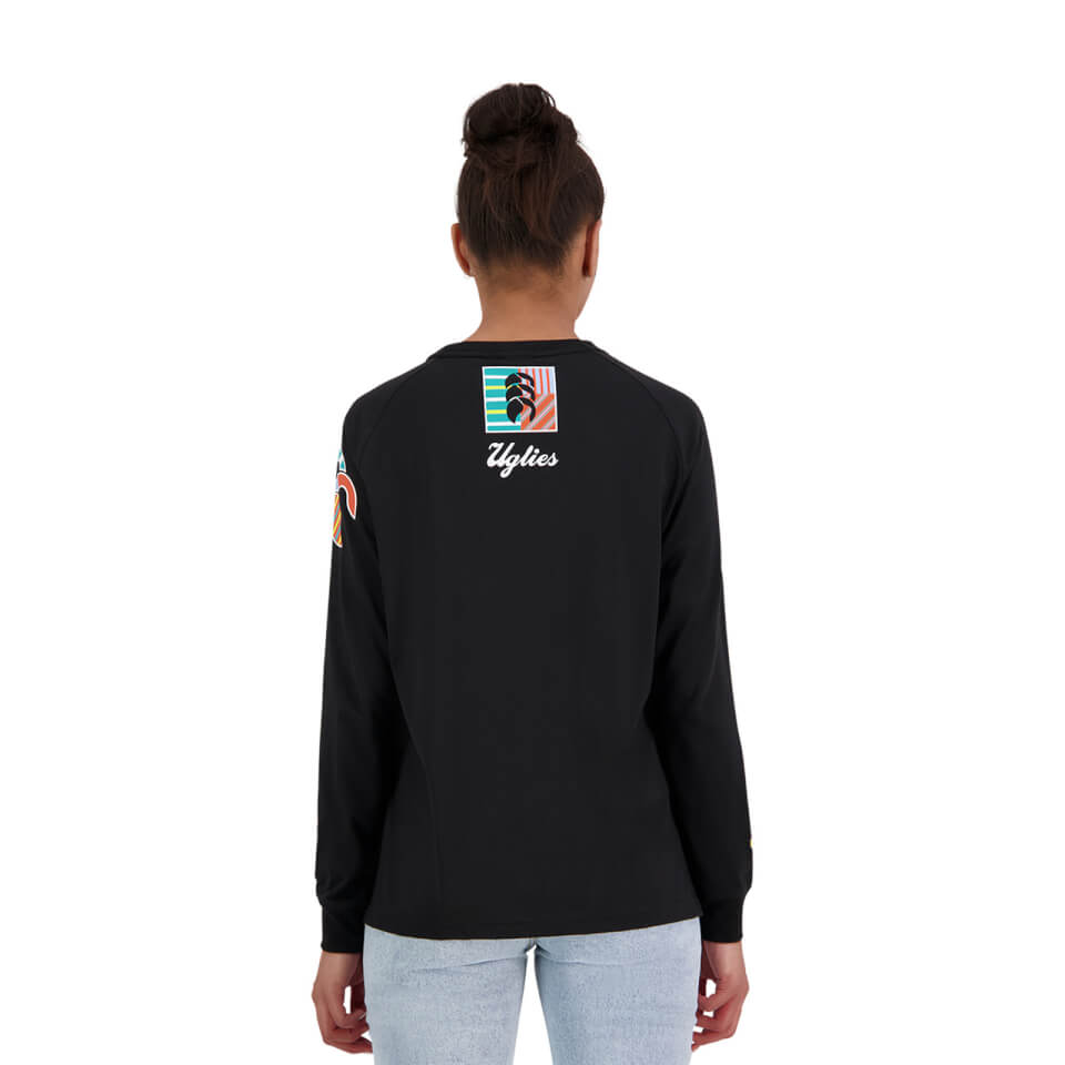 Canterbury W UGLIES LONG SLEEVE T-SHIRT BLACK 98B