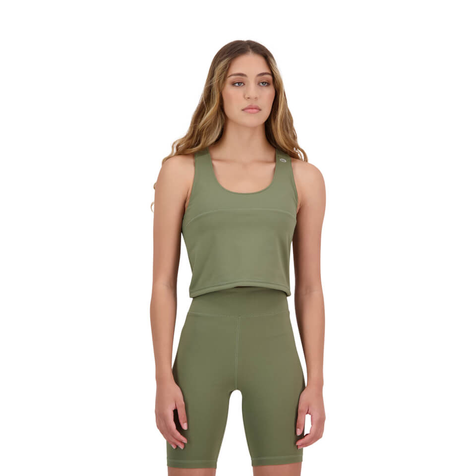 Kamala Ss Top Deep Lichen Green