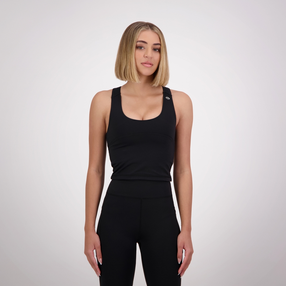 Canterbury W CONVEX CROP JET BLACK
