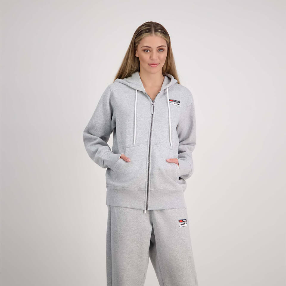 Canterbury M FULL ZIP HOODED SWEAT CLASSIC MARLE