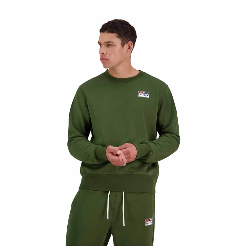 Canterbury M CREW SWEAT RIFLE GREEN