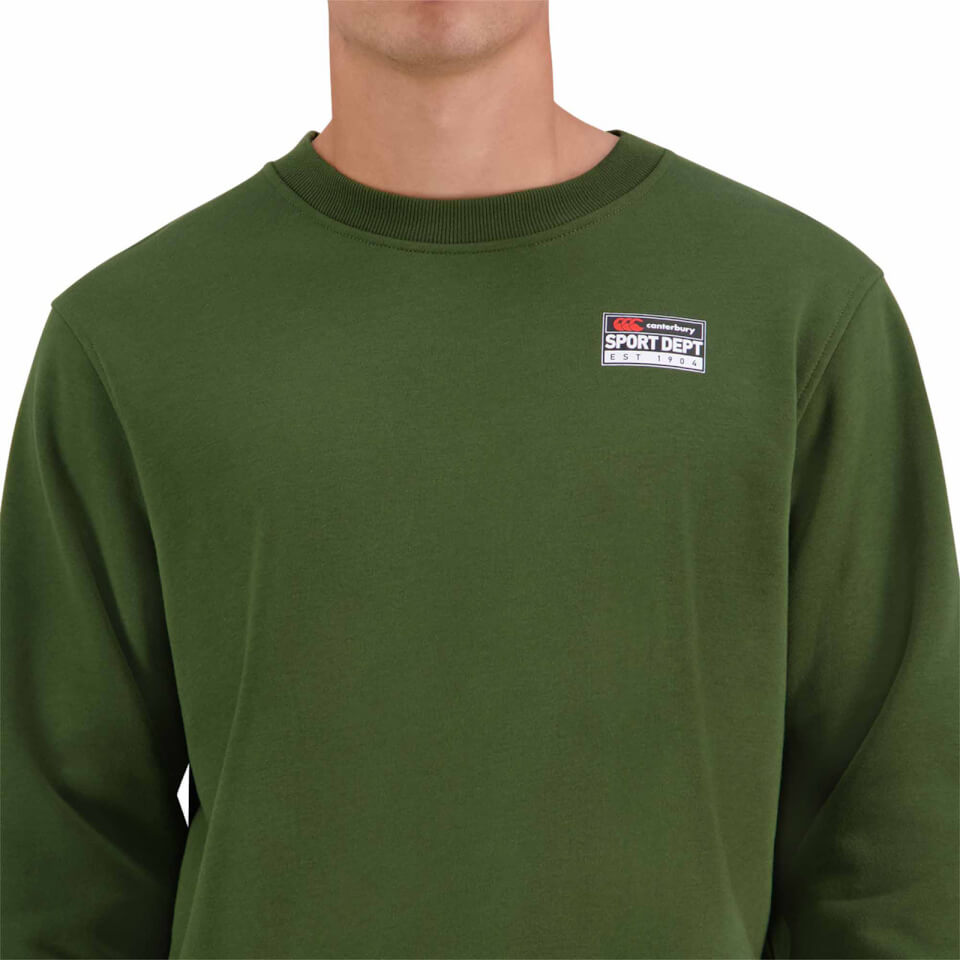 Canterbury M CREW SWEAT RIFLE GREEN