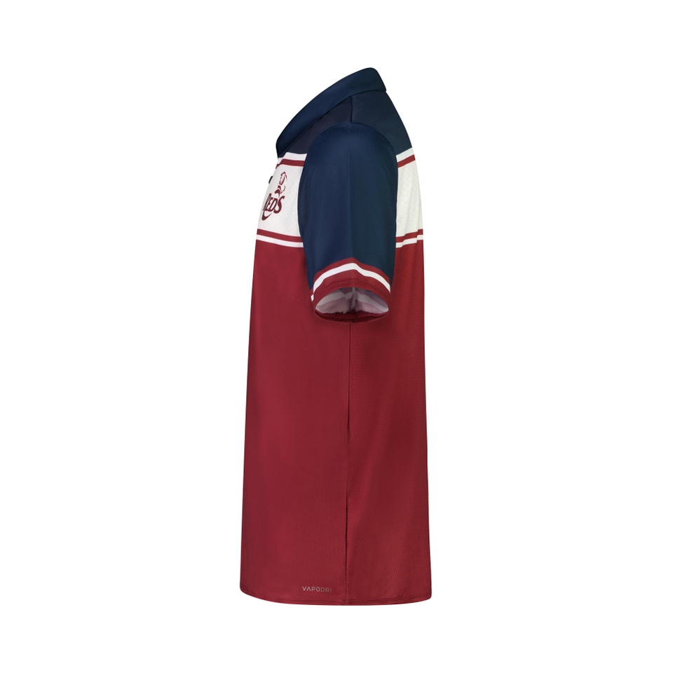 2024 MENS QUEENSLAND REDS REPLICA MEDIA POLO