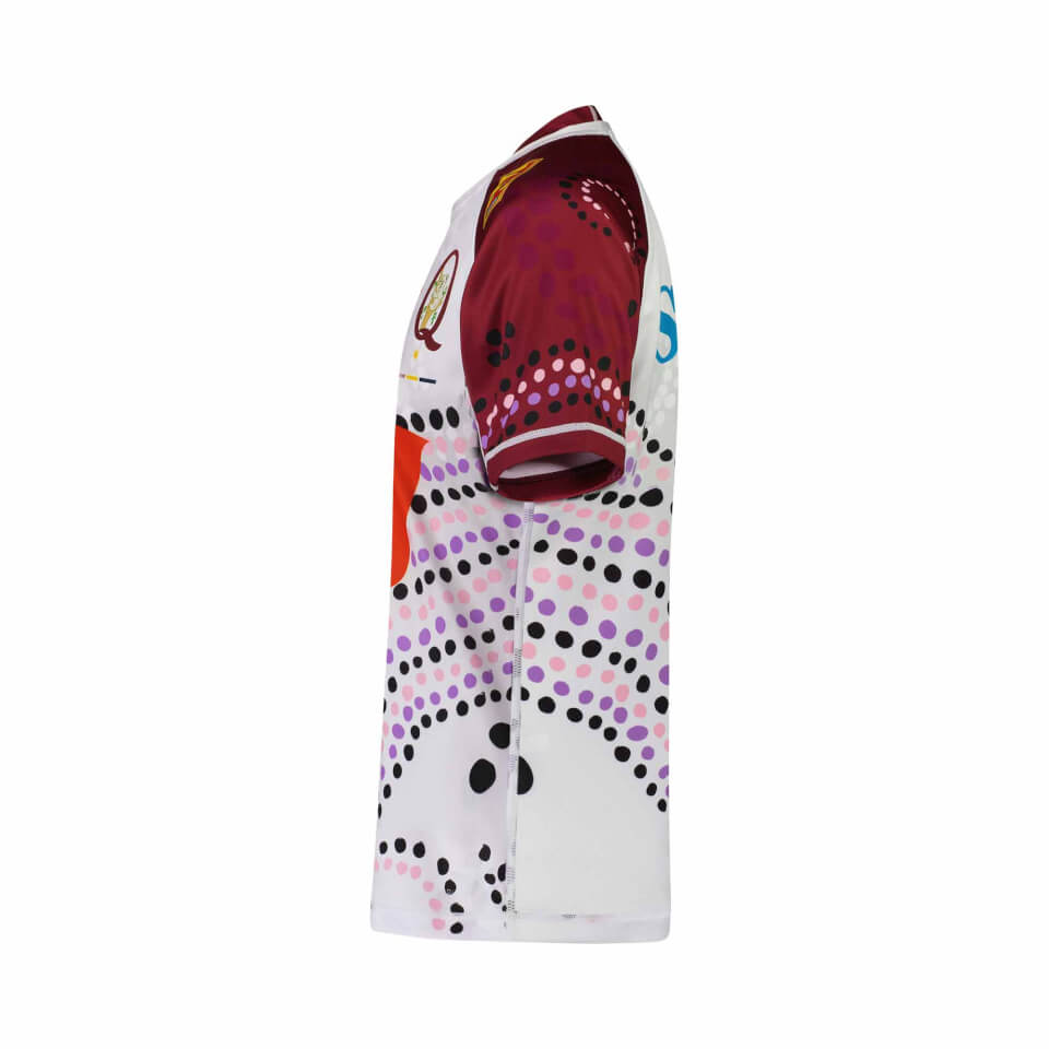 2023 Kids Queensland Reds Indigenous Jersey