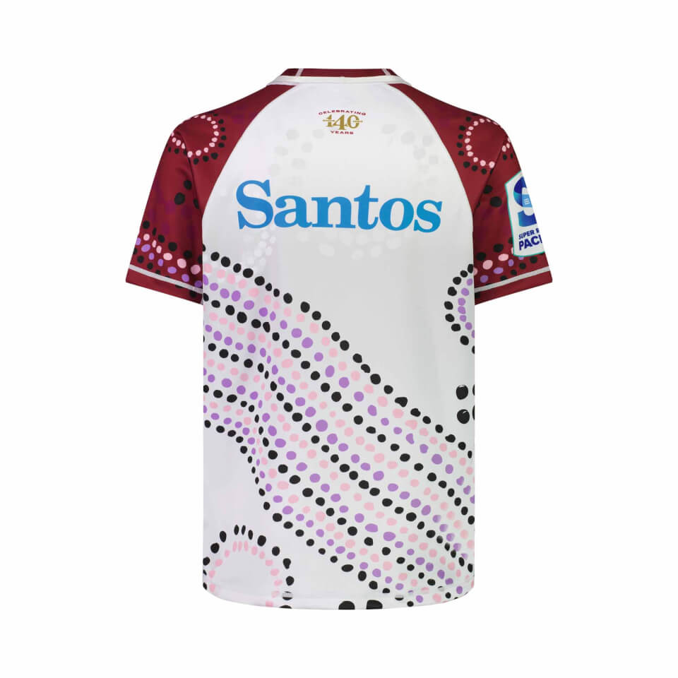 2023 Kids Queensland Reds Indigenous Jersey