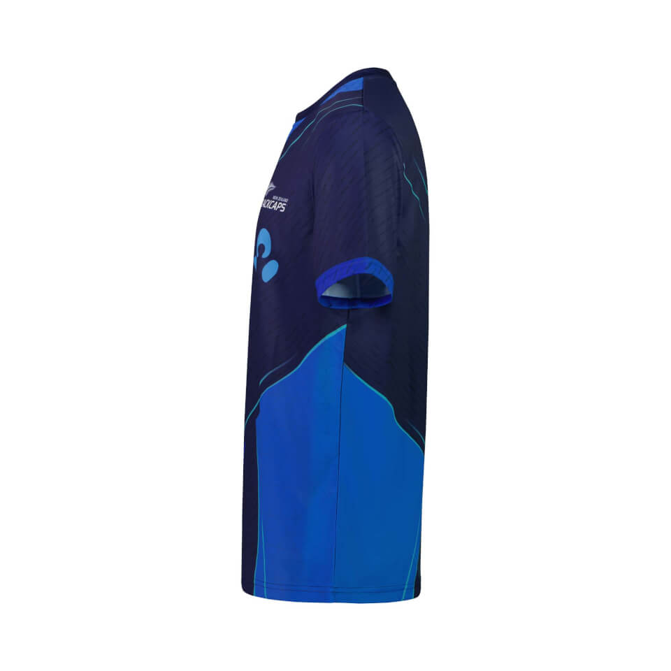 Canterbury M BLACK CAPS REPLICA TRAINING TEE MIDNIGHT BLUE