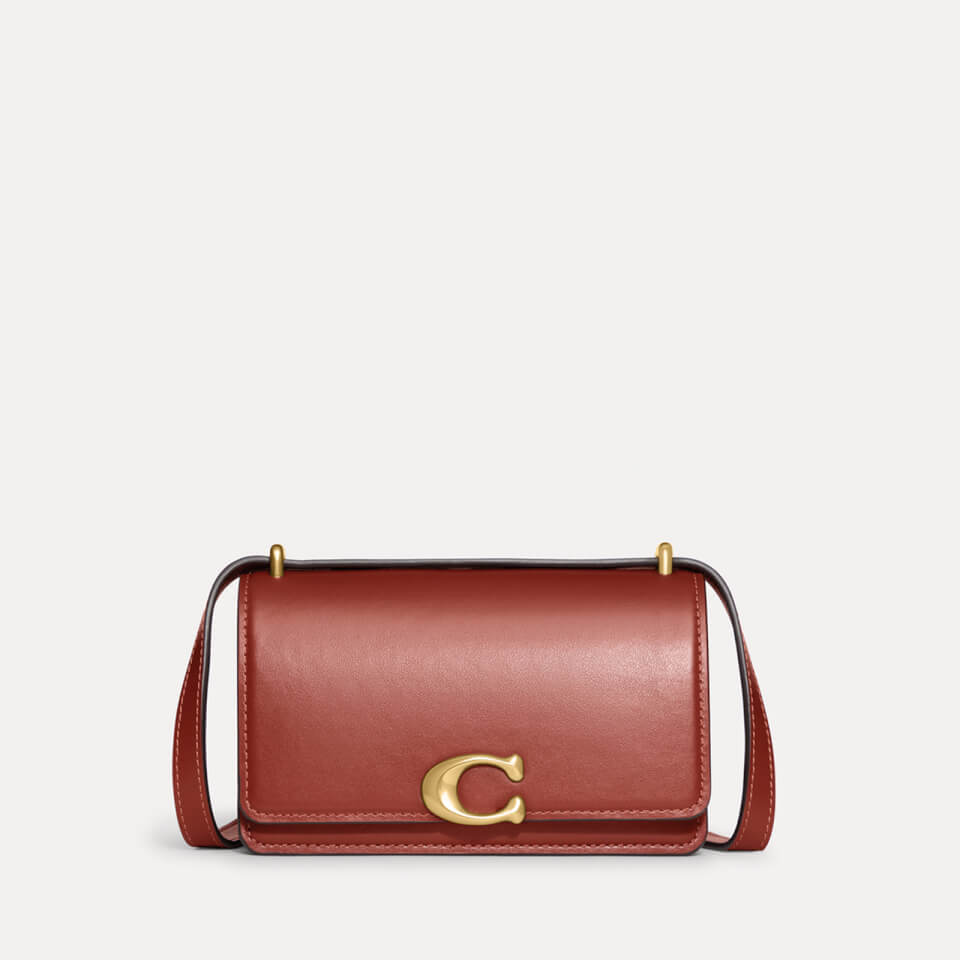 Coach Luxe Bandit Leather Crossbody Bag