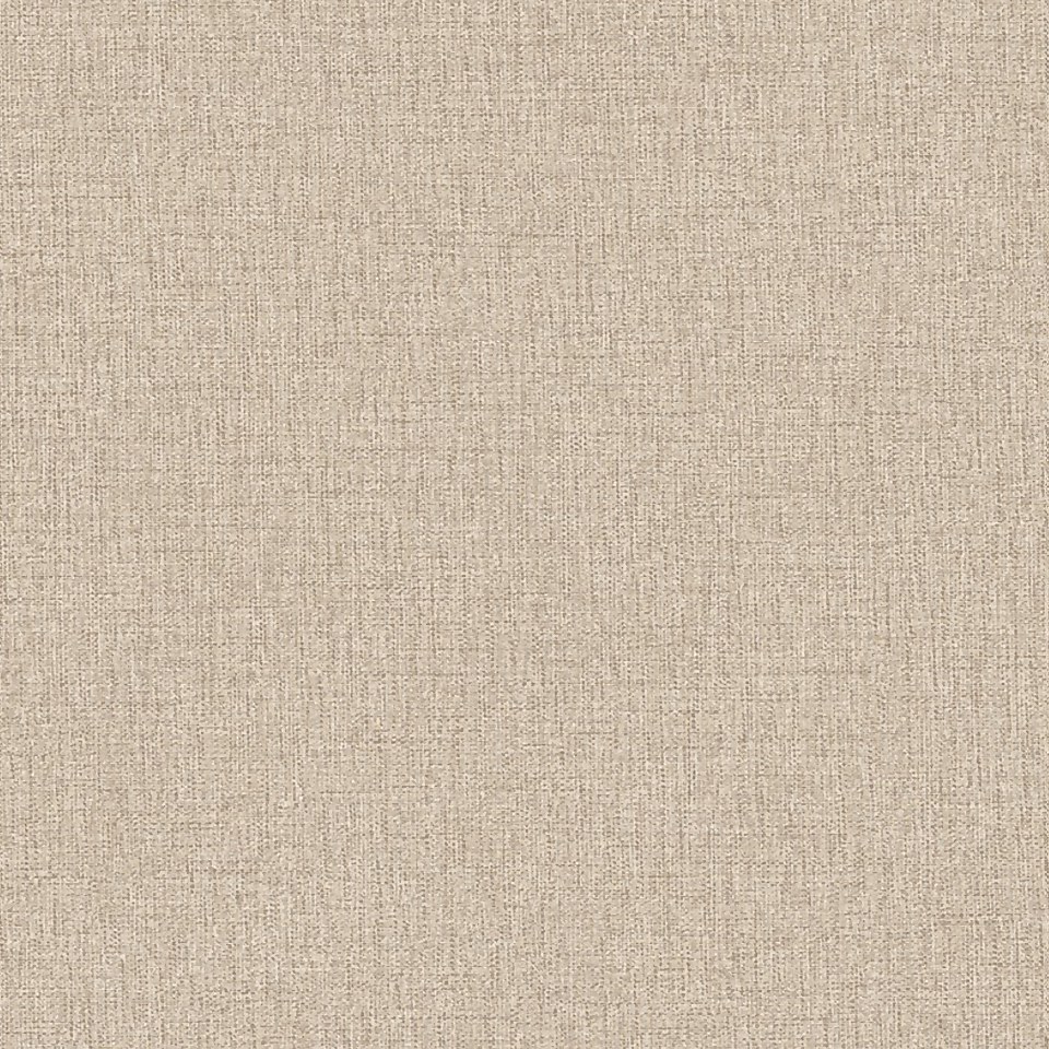 Grandeco Textured Fabric Twill Wallpaper, Light Grey
