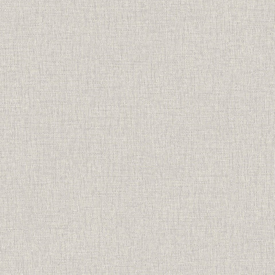 Grandeco Panama Grey Fabric effect Textured Wallpaper